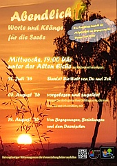 Abendlicht Die Welt von Du und Ich