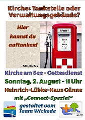Kirche Tankstelle oder Verwaltungsgebaeude