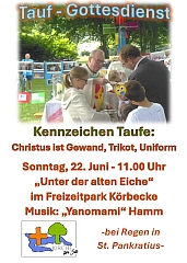 Kennzeichen Taufe
