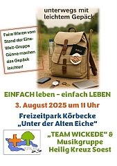 EINFACH leben - einfach LEBEN