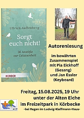 Sorgt euch nicht! - Ullrich Auffenberg