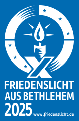 Logo Friedenslicht mit gen. des Ring deutscher Pfadfinderverbände